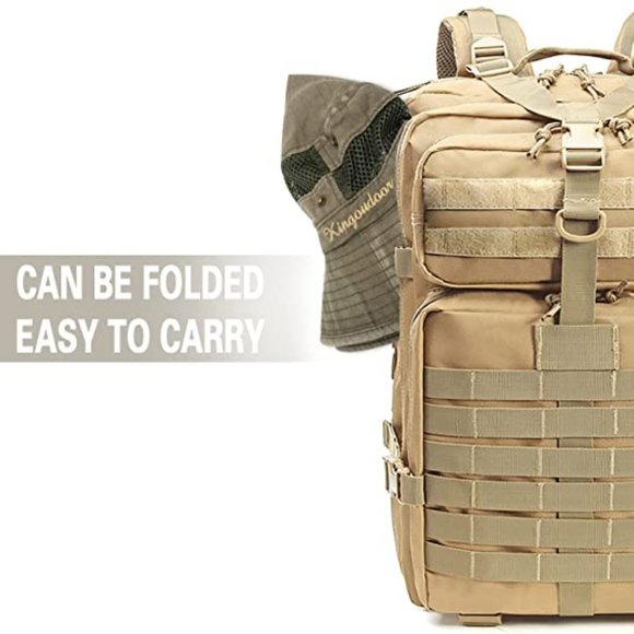 Fishing Hat Sun Protection Bucket Hat for Men Women Breathable Wide Brim Packab - Picture 5 of 6